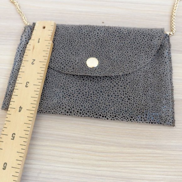 Sorial Bag Womens Leather Crossbody Sling‎ Envelope Evening Purse Small Black - Picture 3 of 11